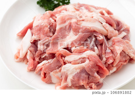 豚の細切れ肉 豚の細切れ肉 106891802