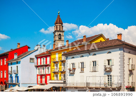 Ascona town near Locarno, Switzerland 106891990