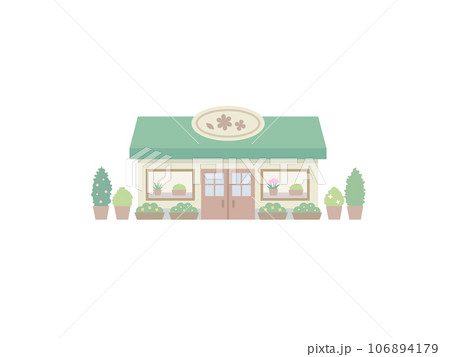 花屋のイラスト 106894179