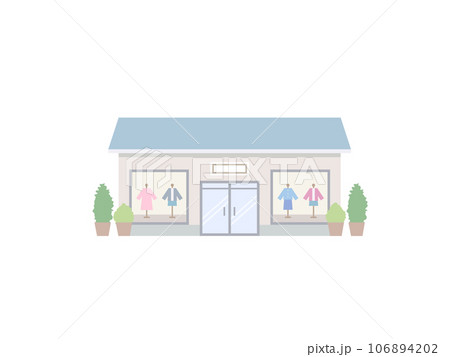 服屋のイラスト 106894202