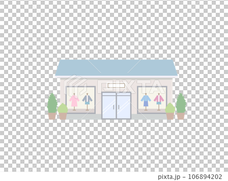 服屋のイラスト 106894202