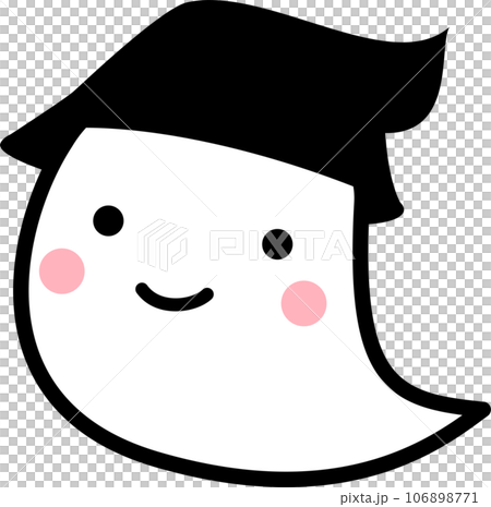 ハロウィン　可愛いおばけ 106898771