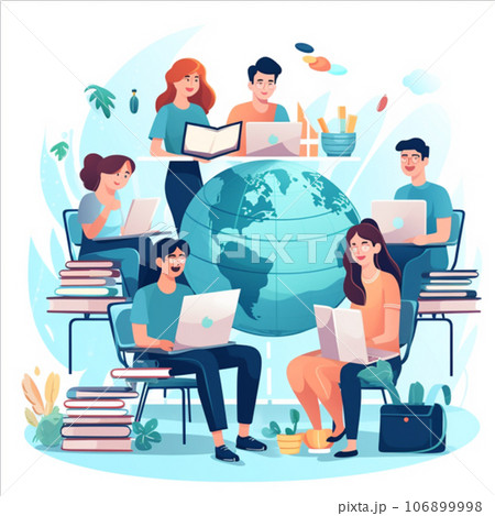 ネットワークで繋がる教育 ネットワークで繋がる教育 106899998