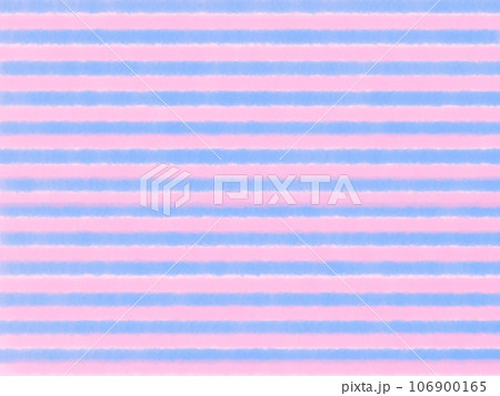 爽やかな水彩風のストライプ柄 爽やかな水彩風のストライプ柄 106900165