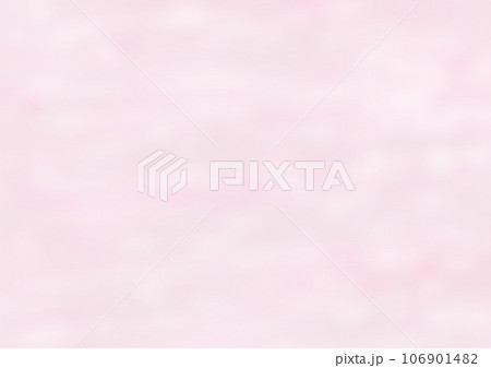 背景素材　桃源郷のイメージ　一面に桃の花の色 106901482