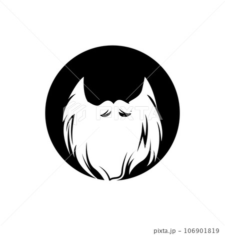Beard Logo Design, Male Face Appearance Vector, For Babershop, Hair, Appearance, Brand Label 106901819