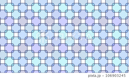 水色の透明感のある幾何学模様 16:9 水色の透明感のある幾何学模様 16:9 106903245
