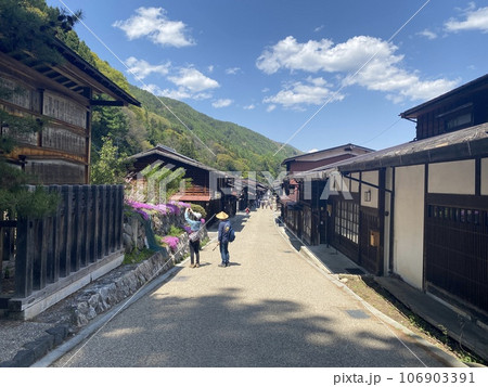 長野県 旧中山道の宿場町 奈良井宿 長野県 旧中山道の宿場町 奈良井宿 106903391