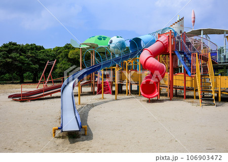 吹上浜海浜公園　大型複合遊具 106903472