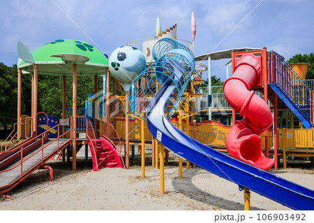 吹上浜海浜公園　大型複合遊具 106903492