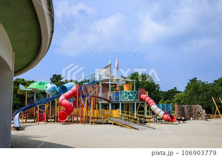 吹上浜海浜公園　大型複合遊具 106903779