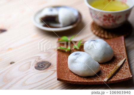 日本を代表する和菓子 薄皮まんじゅう （ 薄皮饅頭 ）田舎饅頭 饅頭 106903940