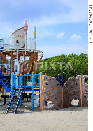 吹上浜海浜公園　大型複合遊具 106904181