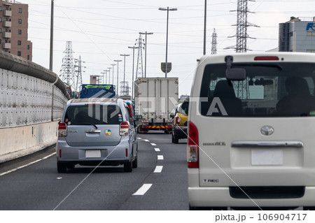 《神奈川県》交通渋滞・首都高速横羽線 106904717