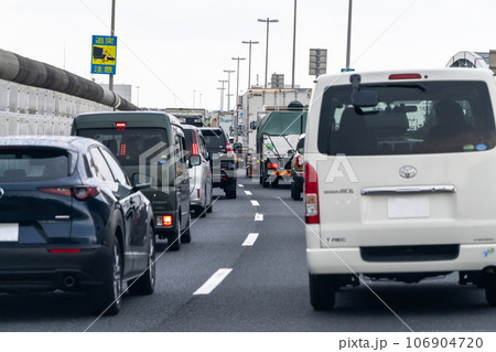 《神奈川県》交通渋滞・首都高速横羽線 106904720