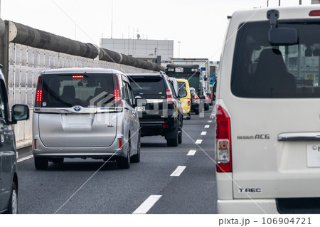 《神奈川県》交通渋滞・首都高速横羽線 106904721