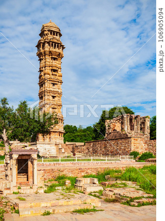 Vijay Stambha Tower, Chittor Fort, Chittorgarh Vijay Stambha Tower, Chittor Fort, Chittorgarh 106905094