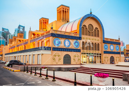 Blue Souk Central Market, Sharjah city in United Arab Emirates or UAE Blue Souk Central Market, Sharjah city in United Arab Emirates or UAE 106905426
