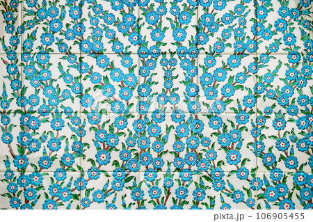 Sheikh Zayed Mosque pattern design 106905455