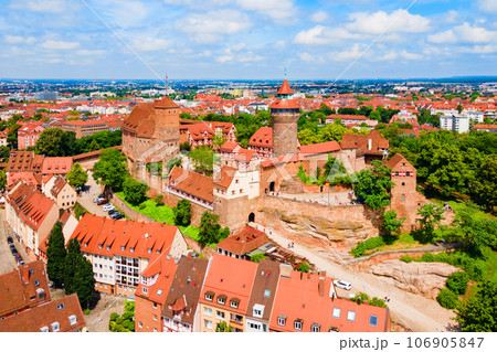 Nuremberg Castle in Nuremberg city, Bavaria 106905847