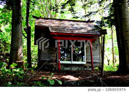 小樽市 丸山下神社の社殿 106905974