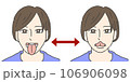 舌の上下運動 106906098