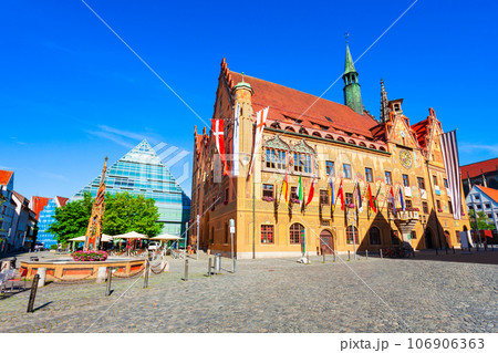 Ulmer Rathaus or Ulm Town Hall, Germany Ulmer Rathaus or Ulm Town Hall, Germany 106906363