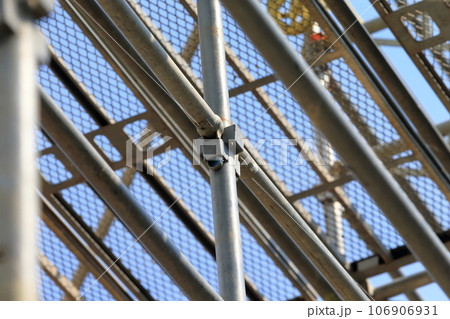 新築戸建て住宅の先行足場　イメージ 106906931