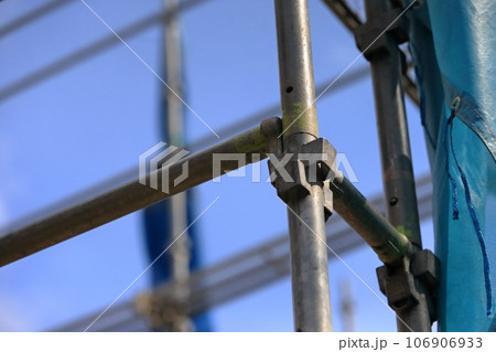 新築戸建て住宅の先行足場　イメージ 106906933