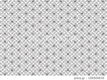Hemp leaf pattern 106908636