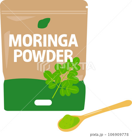 袋入りのモリンガパウダー 106909778