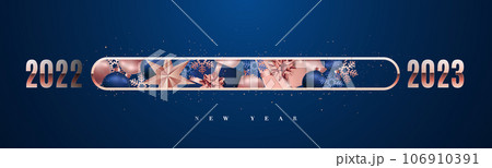 Progress bar filled with Christmas gifts Progress bar filled with Christmas gifts 106910391