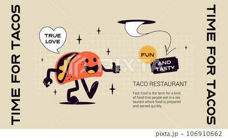 Time For Tacos Banner Template Time For Tacos Banner Template 106910662