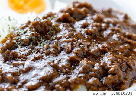 キーマカレーのアップ。 キーマカレーのアップ。 106910833