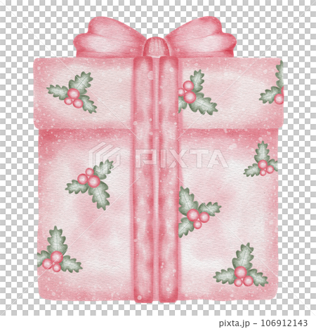 Pastel Christmas present  106912143