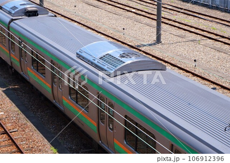 籠原駅　車両　レール　 106912396