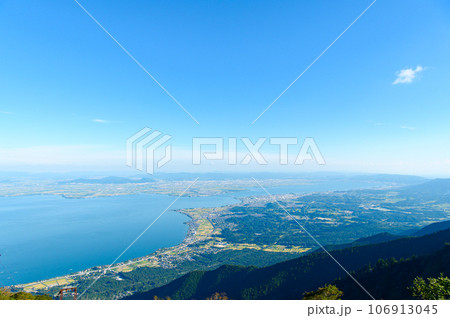 びわ湖バレイからの景色 びわ湖バレイからの景色 106913045