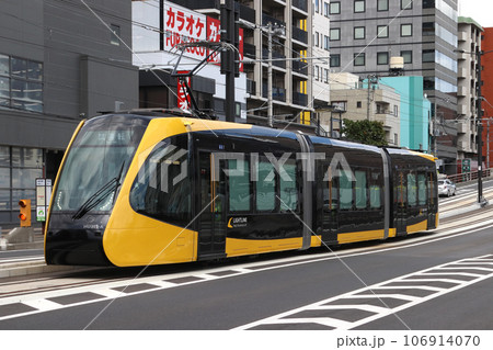 開業前:宇都宮ライトレール試運転列車(LIGHTLINE) 開業前:宇都宮ライトレール試運転列車(LIGHTLINE) 106914070