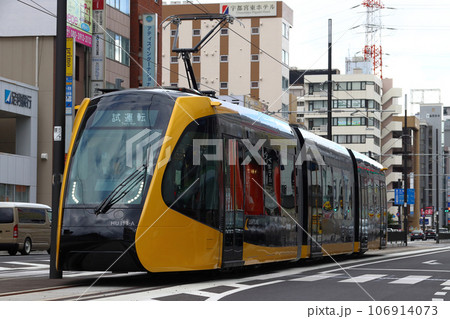 開業前:宇都宮ライトレール試運転列車(LIGHTLINE) 開業前:宇都宮ライトレール試運転列車(LIGHTLINE) 106914073