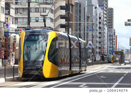 開業前：宇都宮ライトレール試運転列車（LIGHTLINE） 106914074