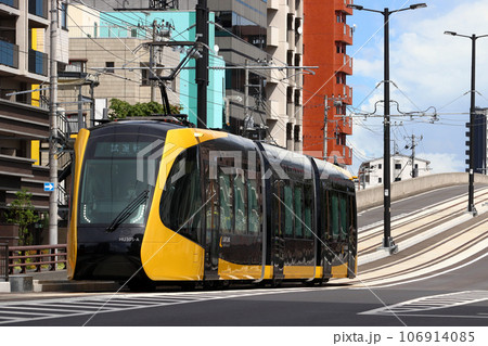 開業前:宇都宮ライトレール試運転列車(LIGHTLINE) 開業前:宇都宮ライトレール試運転列車(LIGHTLINE) 106914085