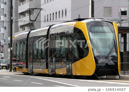 開業前：宇都宮ライトレール試運転列車（LIGHTLINE） 106914087