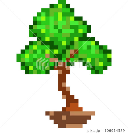 Bonsai pixel 106914589
