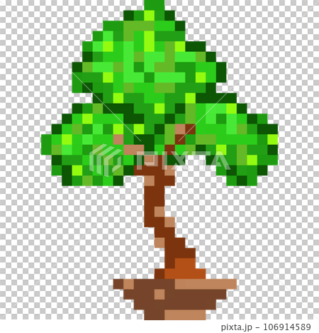 Bonsai pixel 106914589
