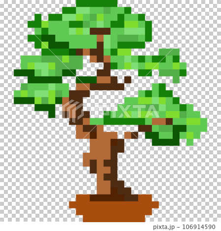 Bonsai pixel 106914590