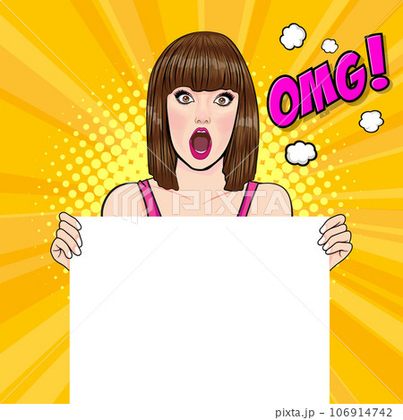 surprise woman OMG looking wow 167 surprise woman OMG looking wow 167 106914742