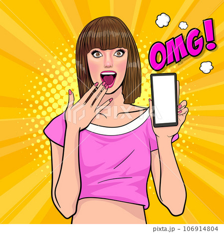 surprise woman OMG looking wow 199 surprise woman OMG looking wow 199 106914804