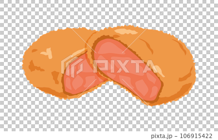 Ham cutlets 106915422