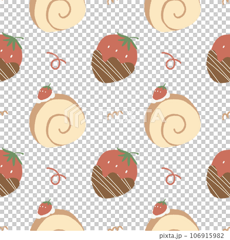 Bread Bakery jam roll strawberry chocolate pattern Cute Dessert Cafe for baby shower ,nursery ,wallpaper ,book cover, fabric or other printable cover Bread Bakery jam roll strawberry chocolate pattern Cute Dessert Cafe for baby shower ,nursery ,wallpaper ,book cover, fabric or other printable cover 106915982