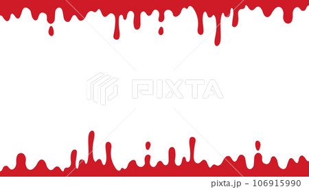 Bloody background. Halloween background with copy space for your text. Ready to apply to your design. Vector. 106915990